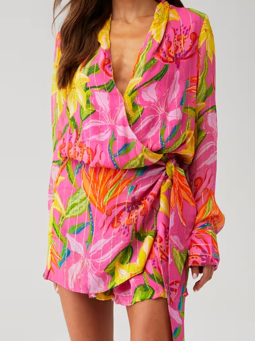 ROCOCO SAND X FASHIONPASS WRAP ROMPER